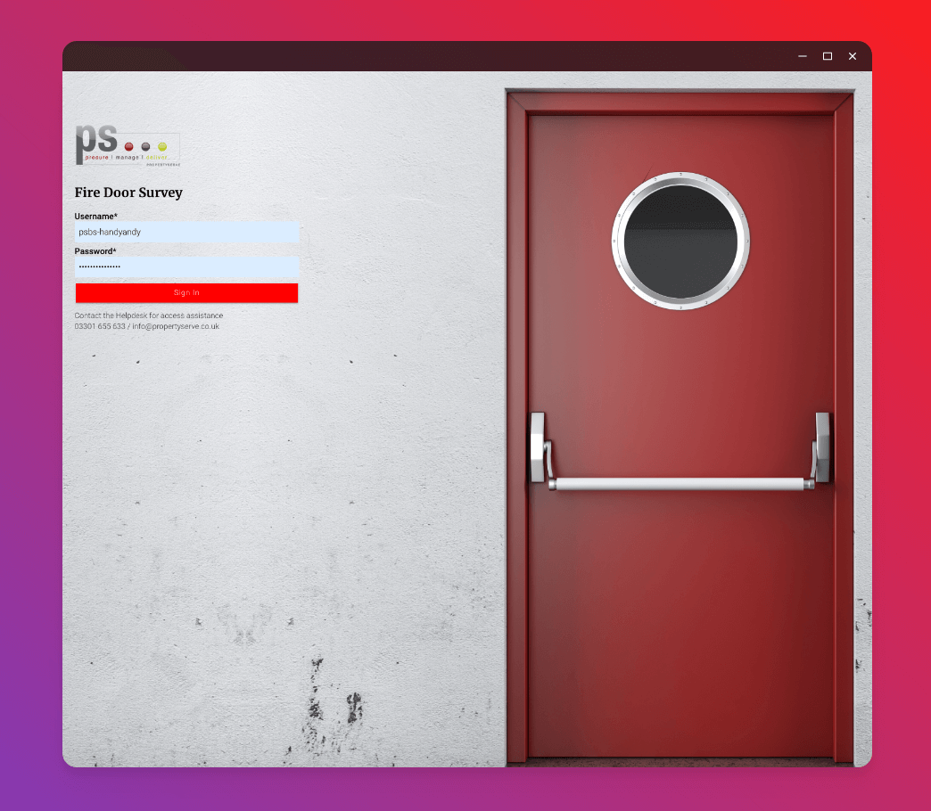 Propertyserve Survey login